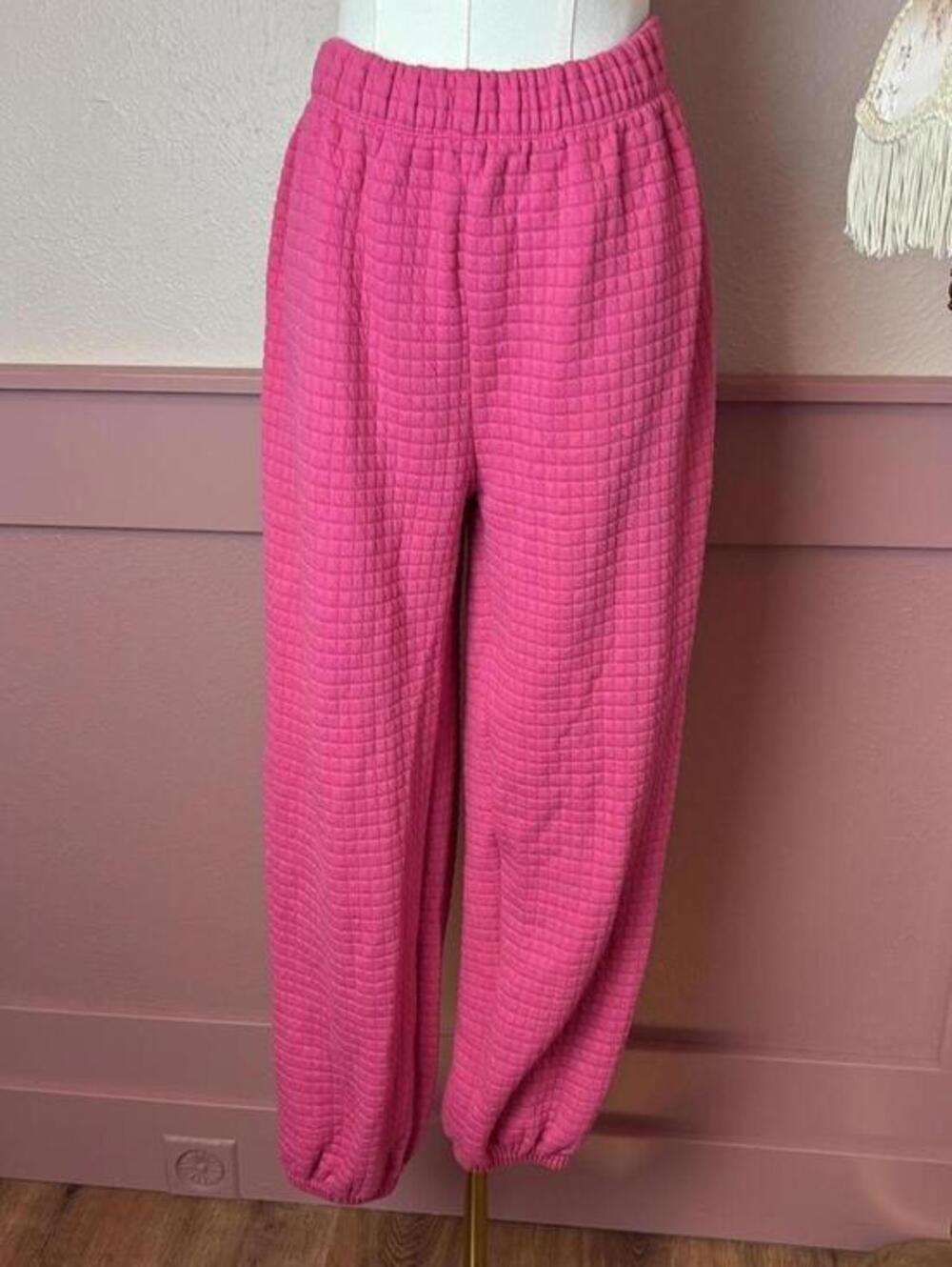 Princess Polly pink sweatpants  sz us 8